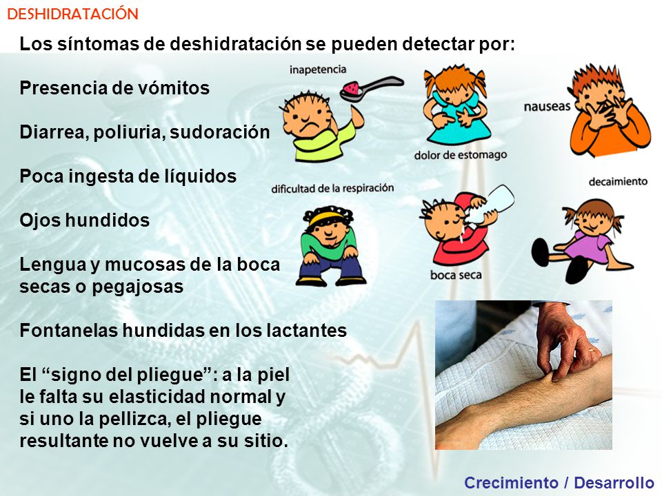Que es la deshidratacion en ninos